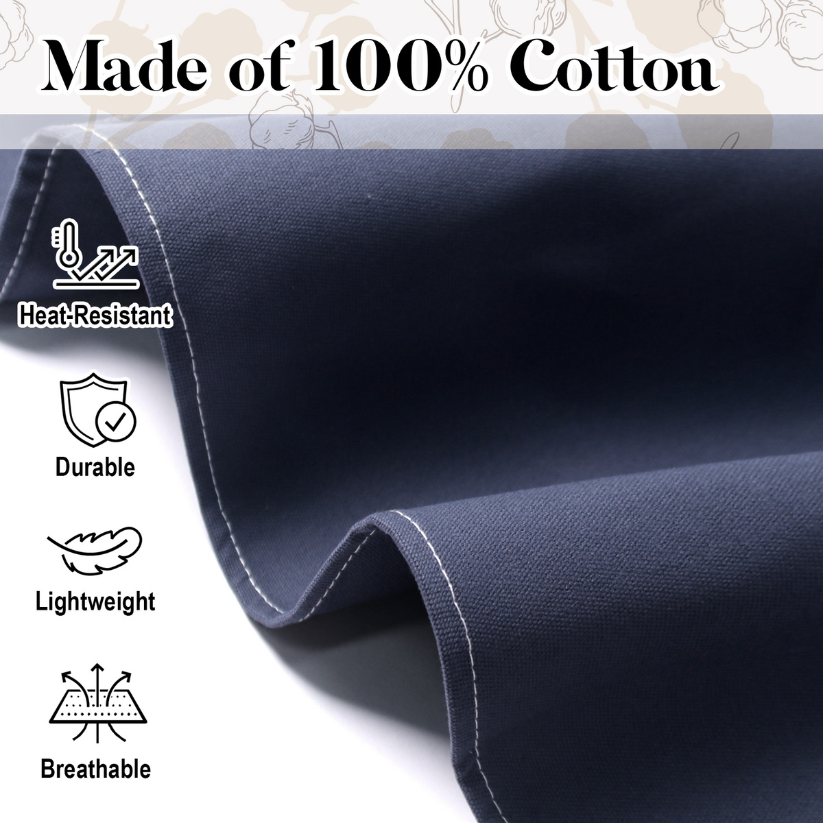 Chef Apron for Men Women with Pockets,Cross Back Cotton Canvas Plus Size Apron for Cooking BBQ Baking Gardening