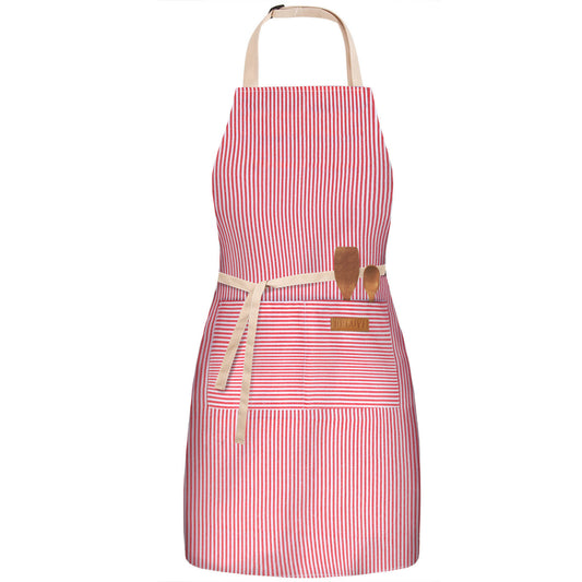 BeLuyi Adjustable Bib Apron with 2 Pockets Chef Cooking Kitchen Restaurant Aprons for Women Men