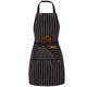 BeLuyi Adjustable Bib Apron with 2 Pockets Chef Cooking Kitchen Restaurant Aprons for Women Men