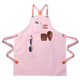 Chef Apron for Men Women with Pockets,Cross Back Cotton Canvas Plus Size Apron for Cooking BBQ Baking Gardening